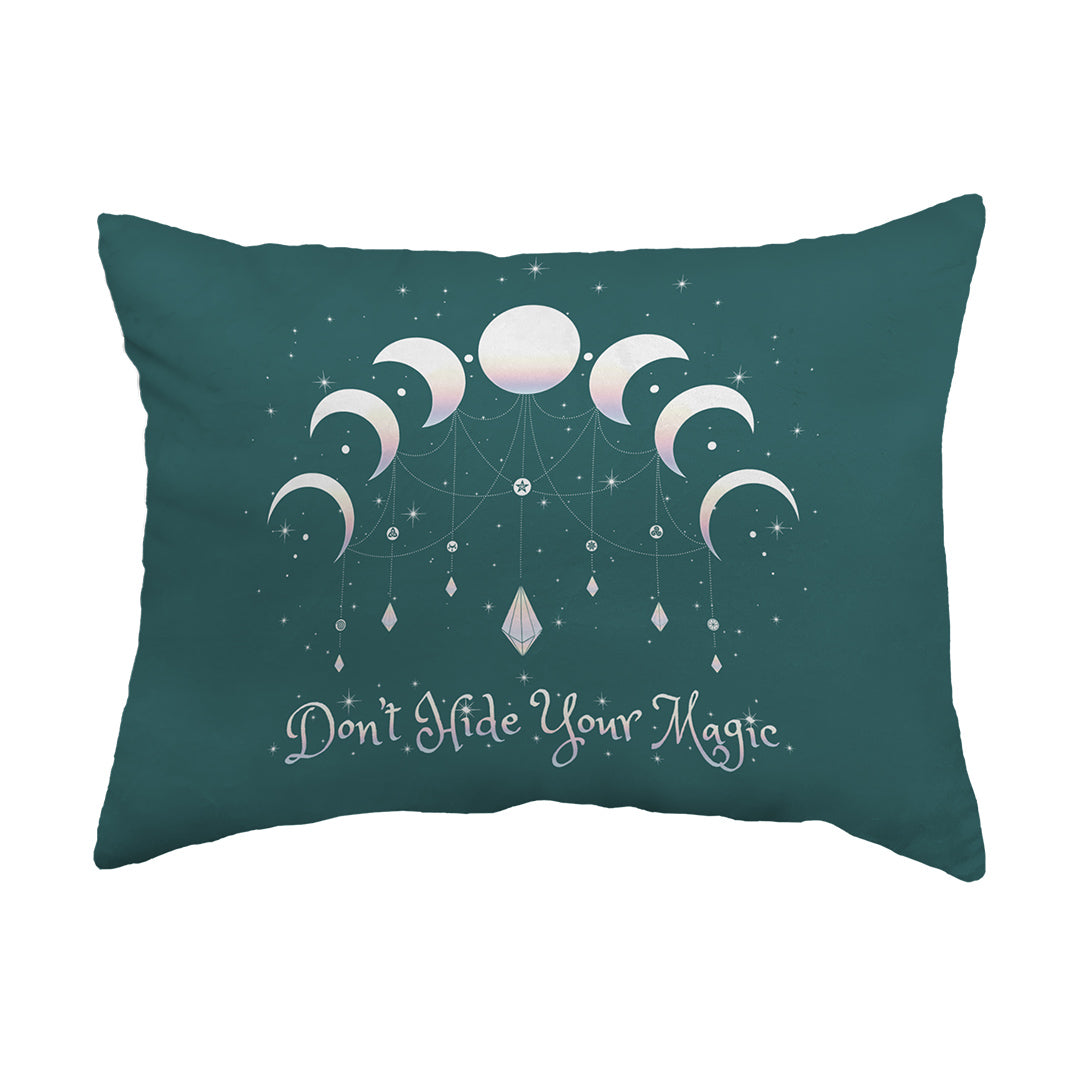 Throw Pillow Don't Hide Your Magic