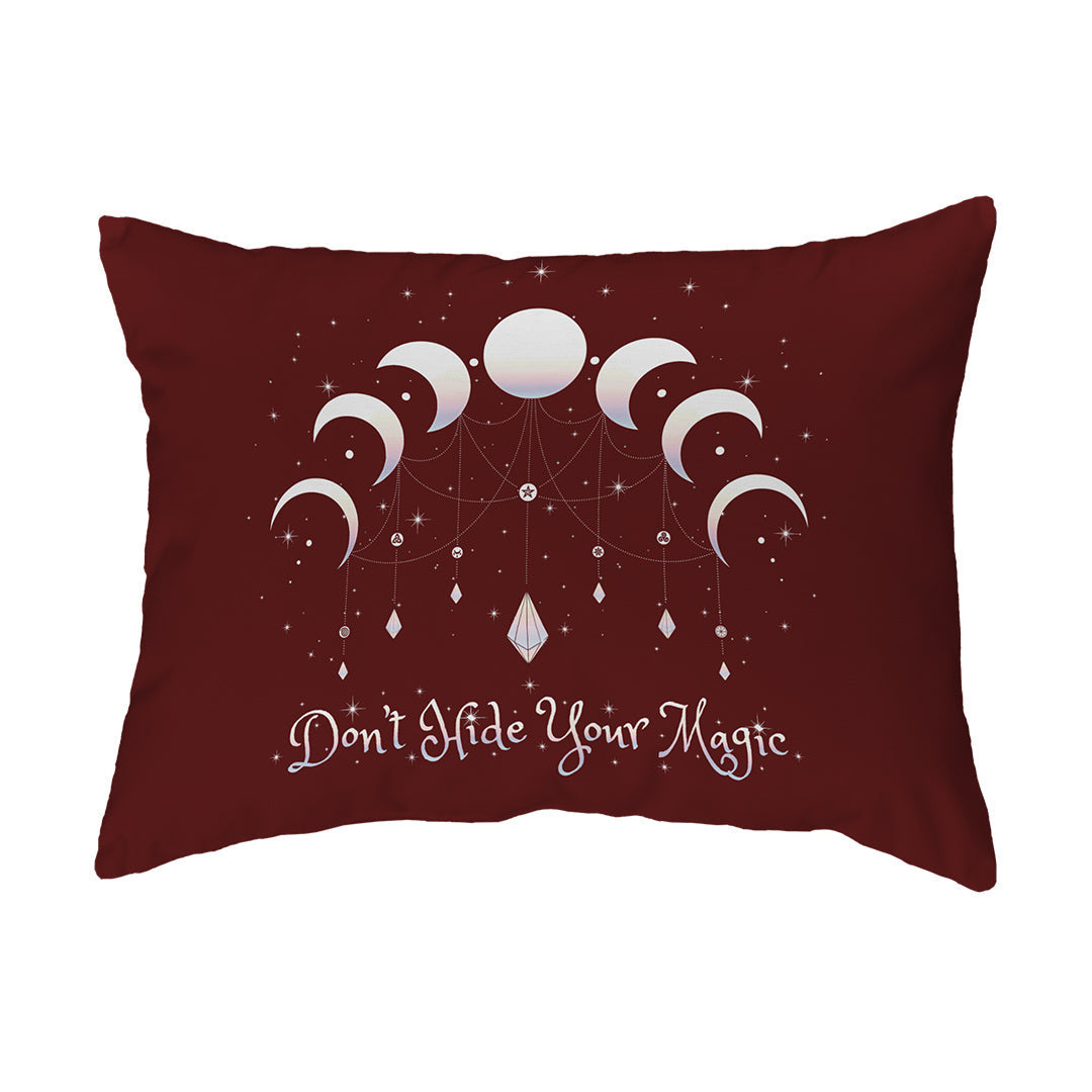 Throw Pillow Don't Hide Your Magic