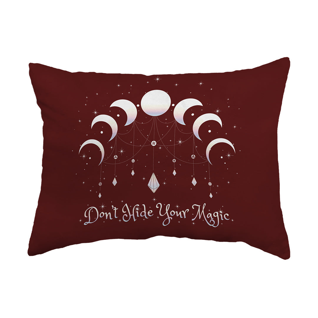 Throw Pillow Don't Hide Your Magic