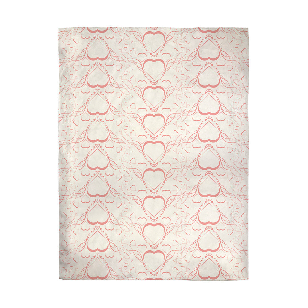 Blankets Delicate Heart Pattern