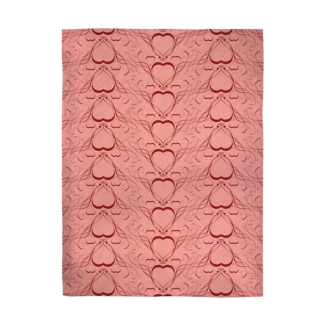 Blankets Delicate Heart Pattern