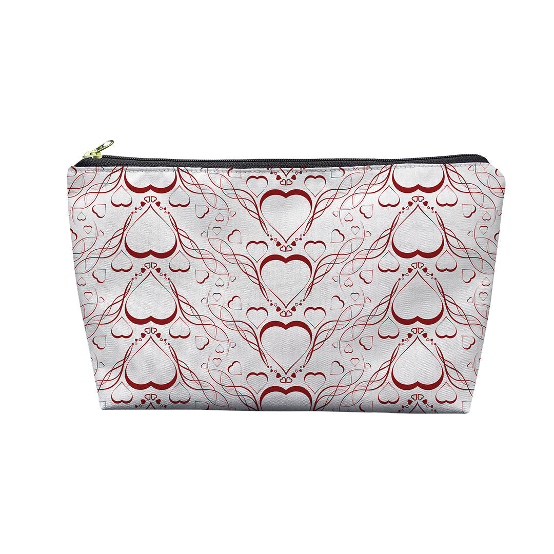 Pouches Delicate Heart Pattern