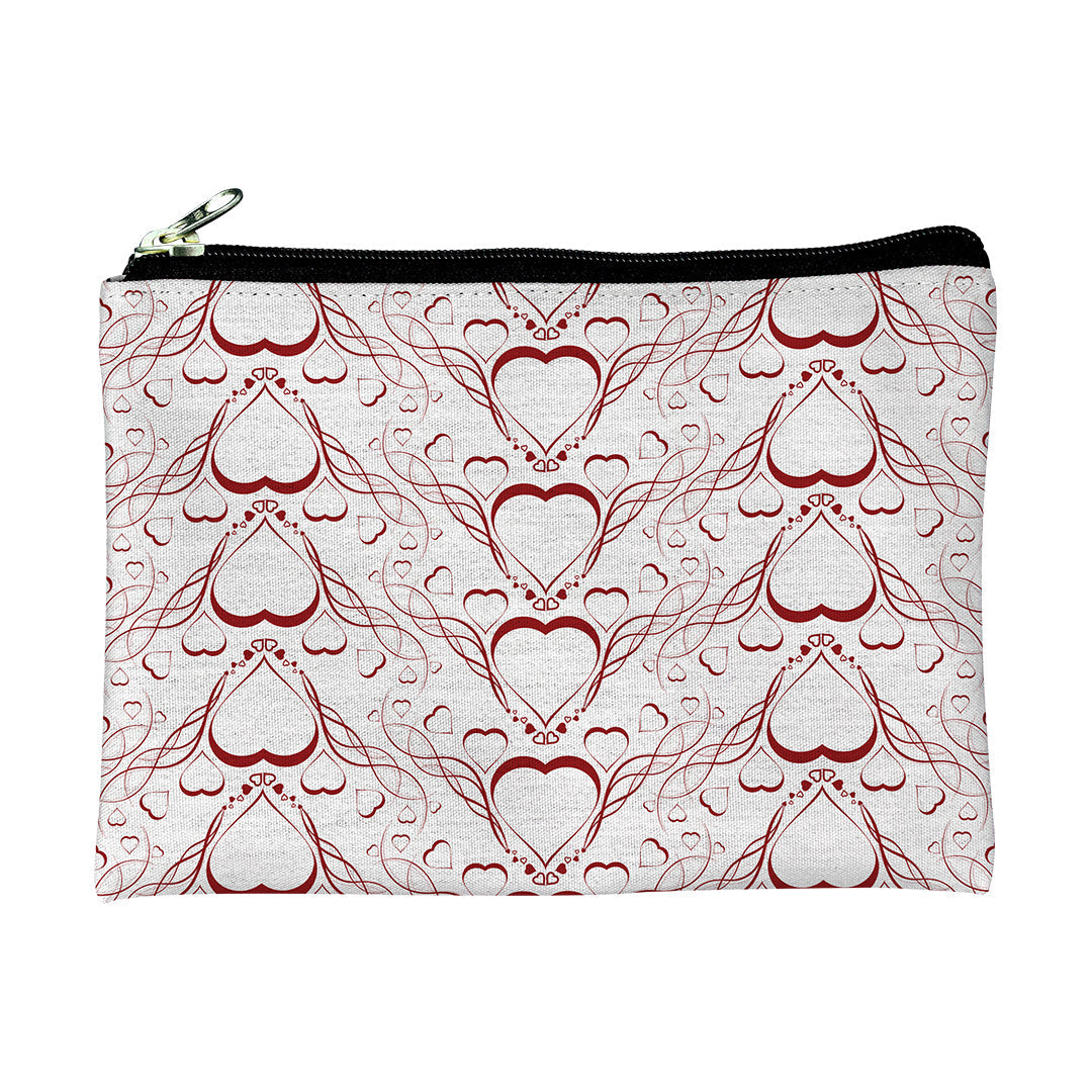 Pouches Delicate Heart Pattern