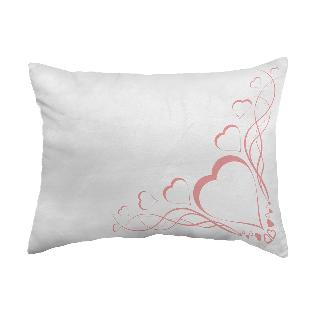 Throw Pillow Delicate Heart