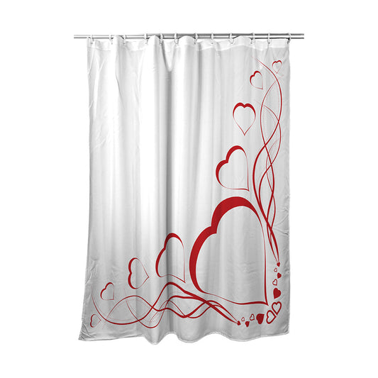 Shower Curtain Delicate Heart