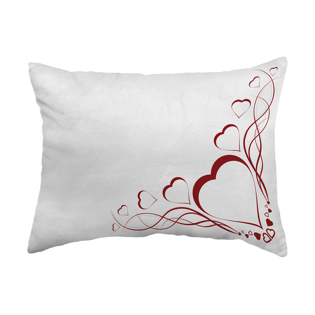 Throw Pillow Delicate Heart