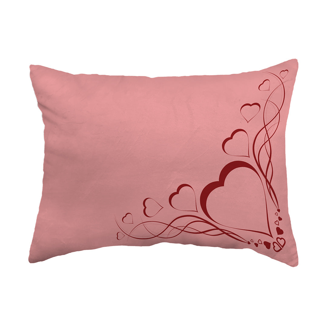 Zippered Pillow Delicate Heart