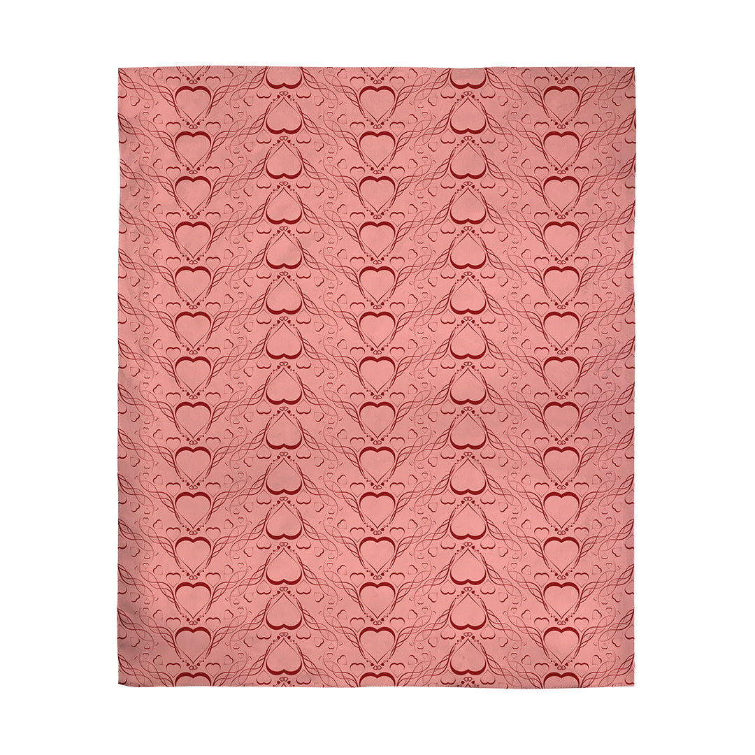 Blankets Delicate Heart Pattern