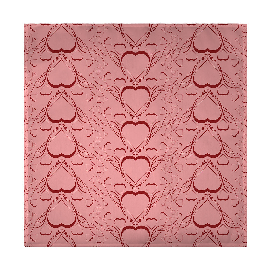 Napkin Delicate Heart Pattern