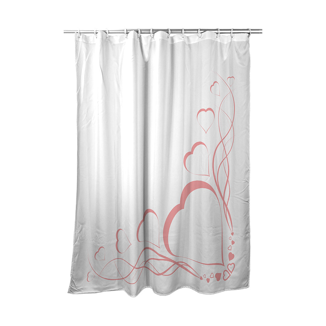 Shower Curtain Delicate Heart