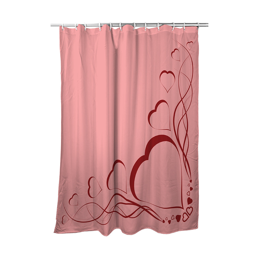 Shower Curtain Delicate Heart