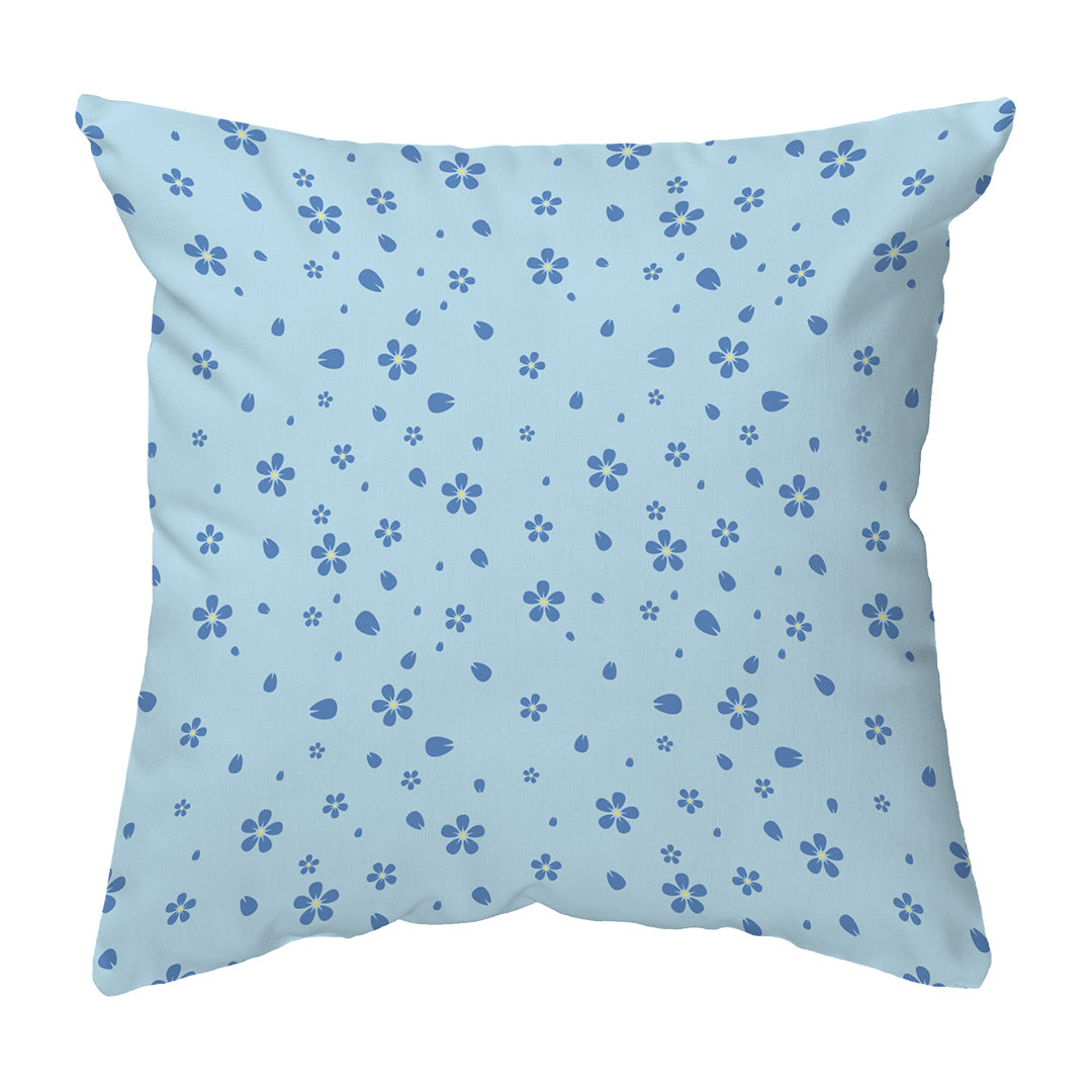 Zippered Pillow Shell Flower Shower (Broadcloth)