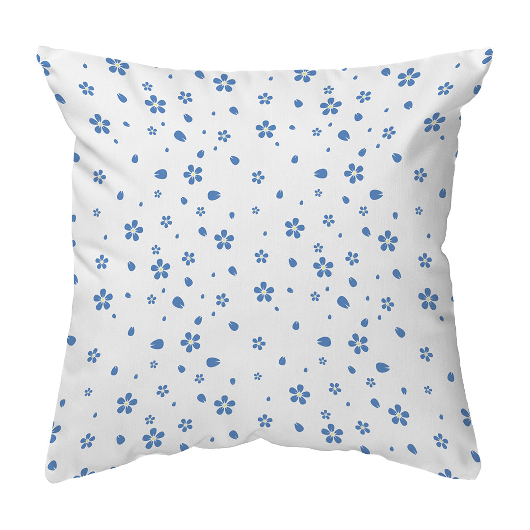 Throw Pillow Flower Shower