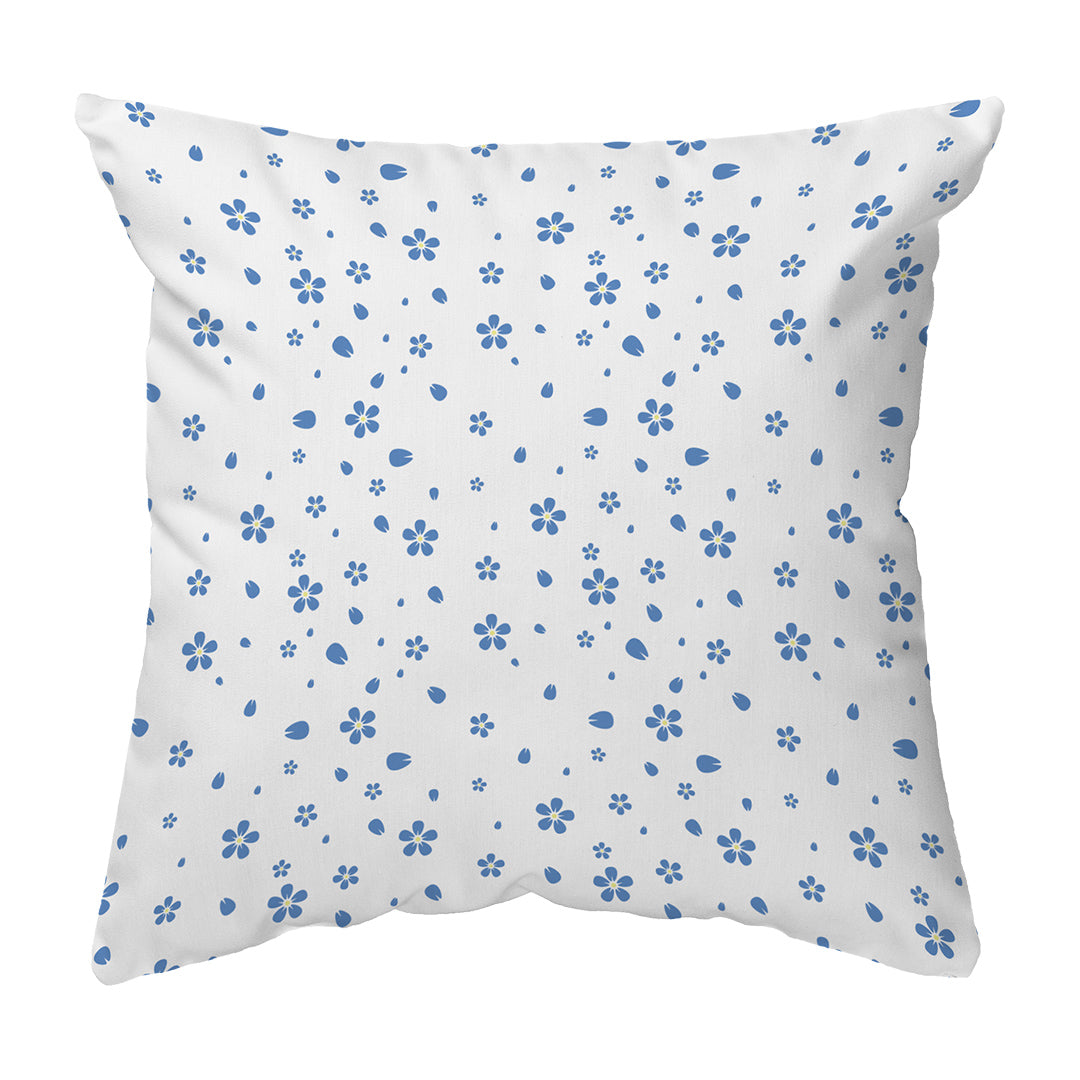 Throw Pillow Flower Shower