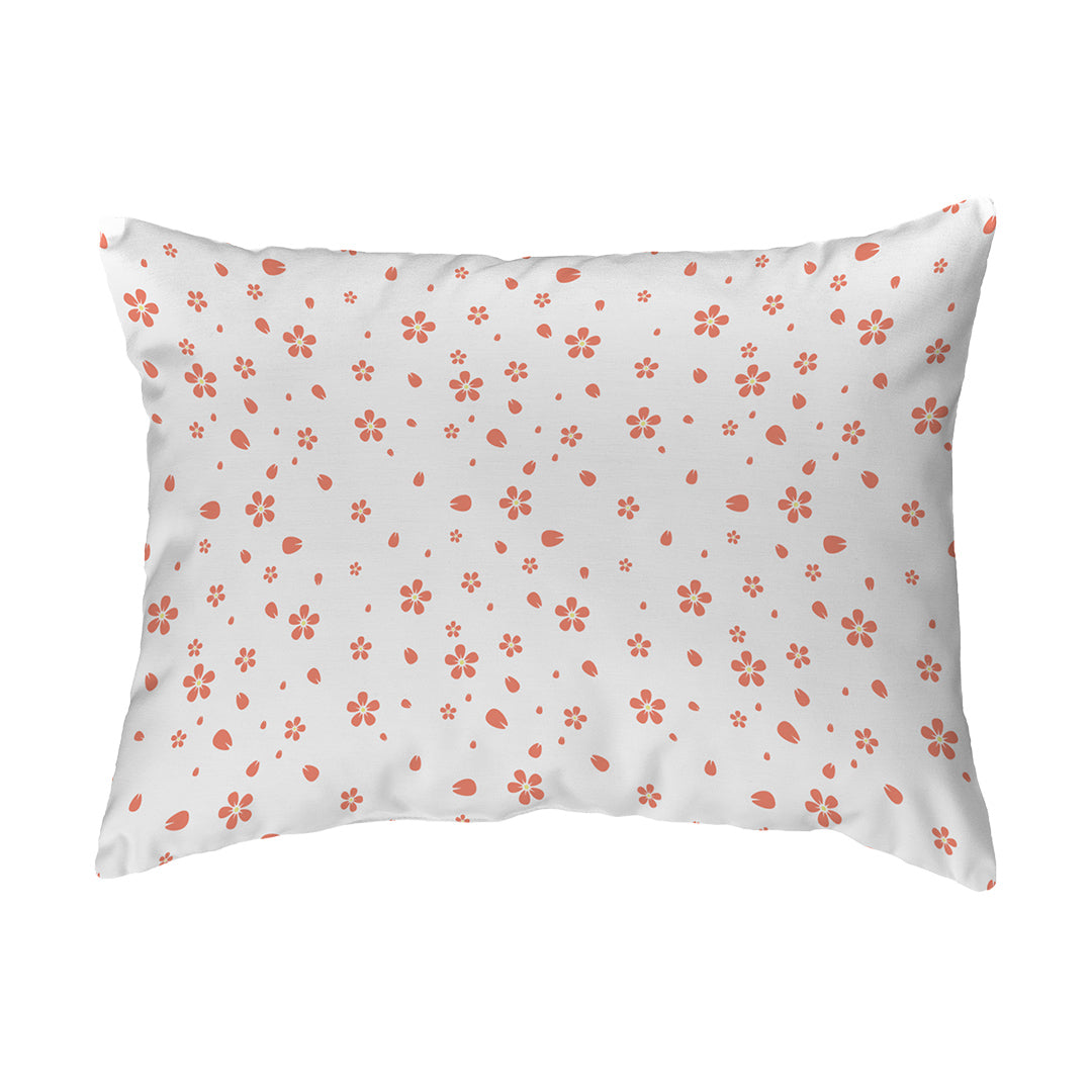 Throw Pillow Flower Shower