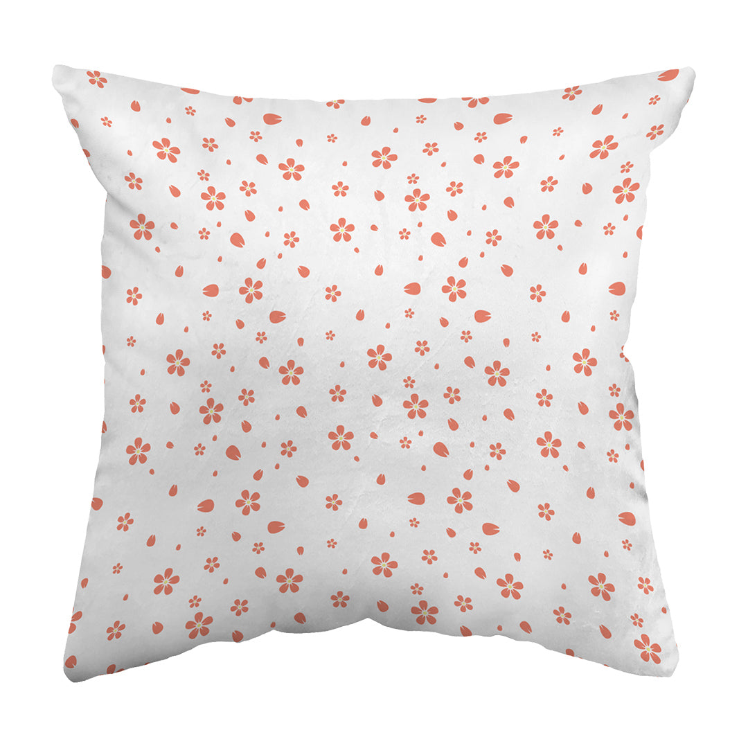 Throw Pillow Flower Shower