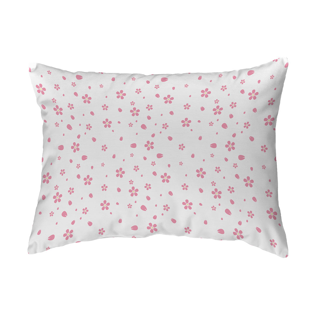 Zippered Pillow Flower Shower