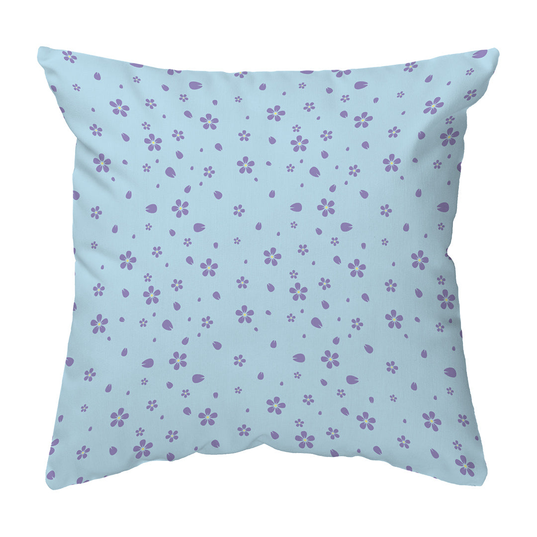 Zippered Pillow Shell Flower Shower (Broadcloth)
