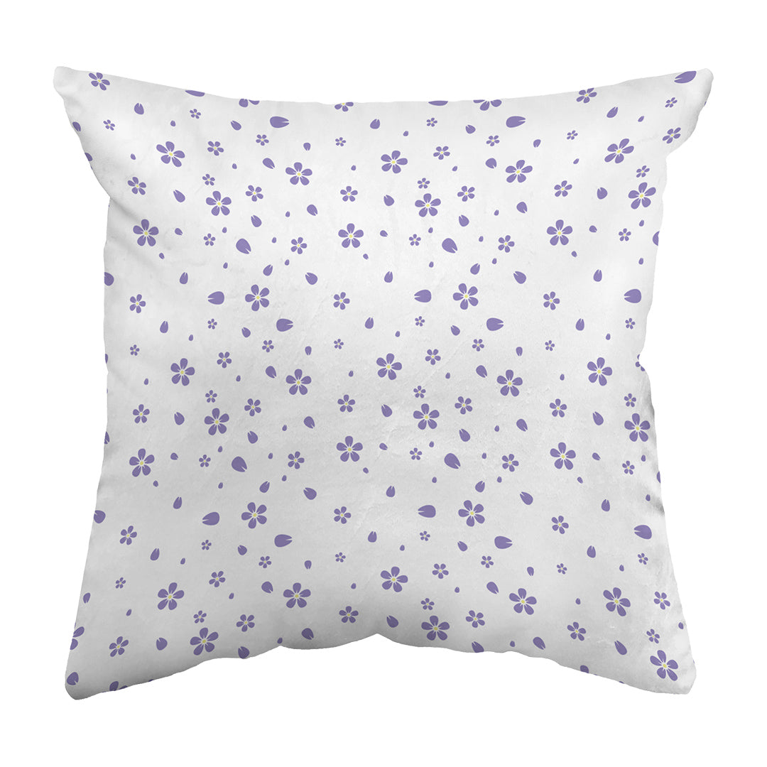 Zippered Pillow Flower Shower