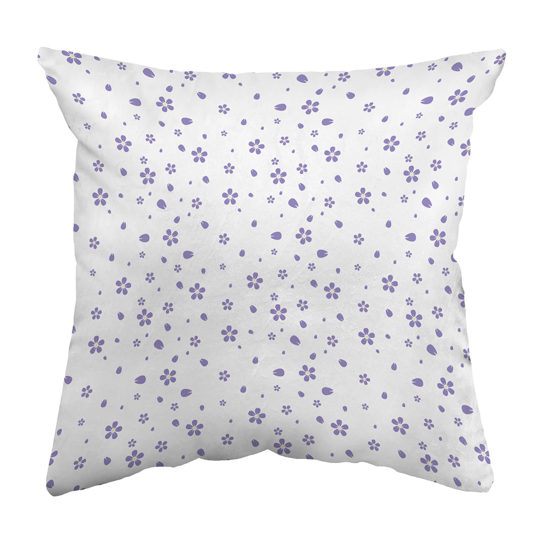 Throw Pillow Flower Shower