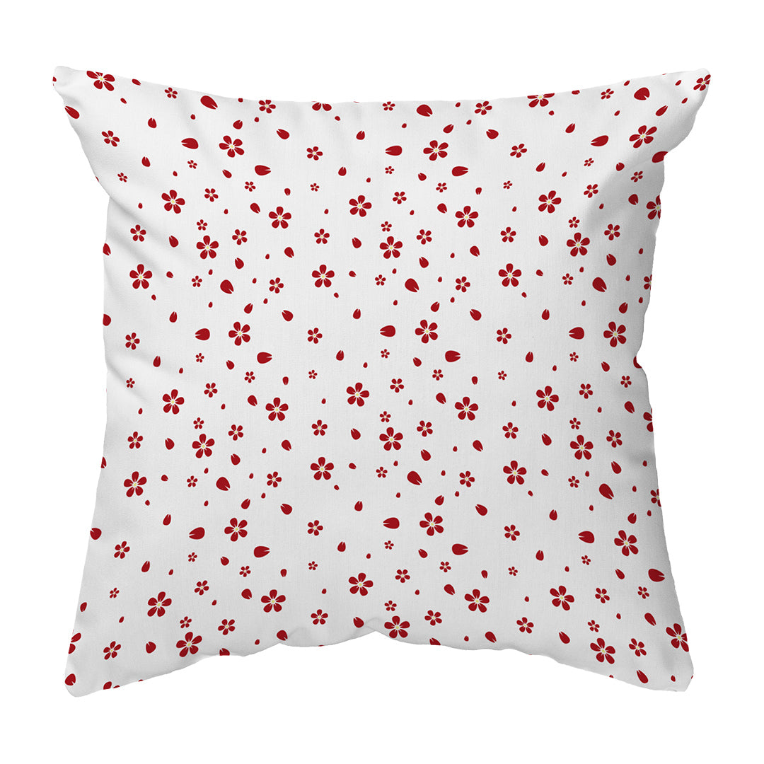 Throw Pillow Flower Shower