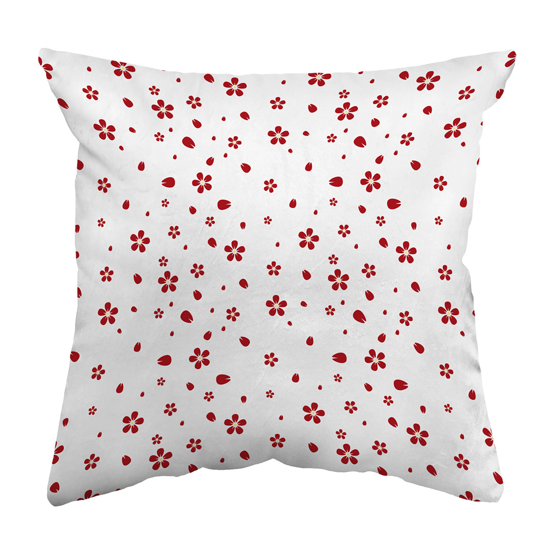 Zippered Pillow Flower Shower