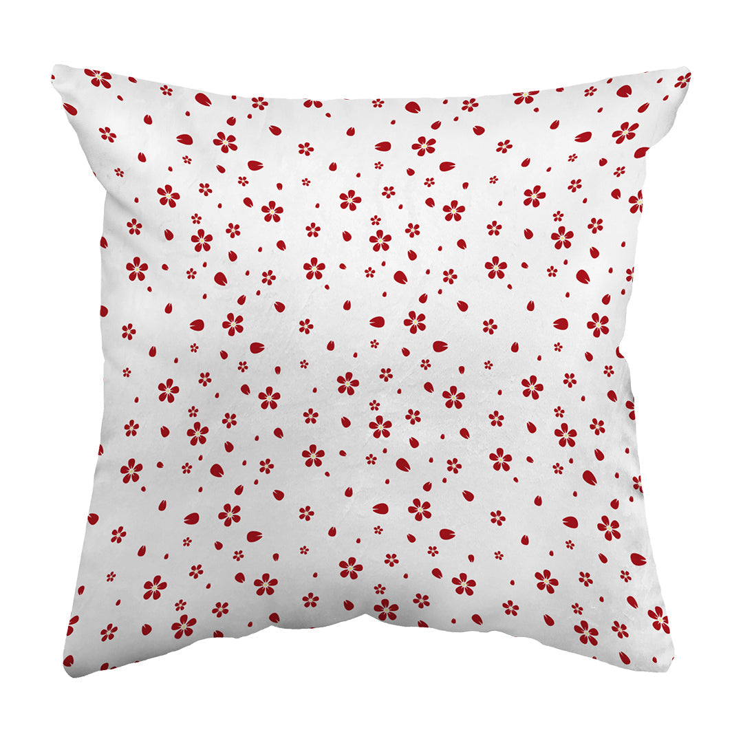 Throw Pillow Flower Shower