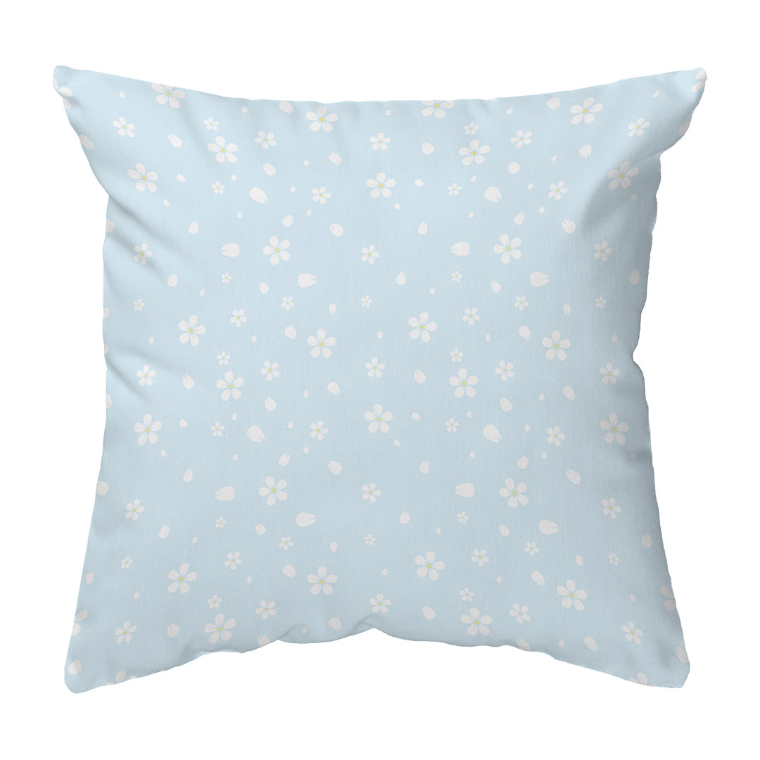 Throw Pillow Flower Shower