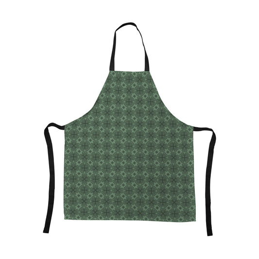 Apron Four Leaf Clover Pattern