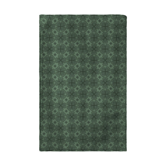 Towels Four Leaf Clover Pattern