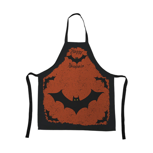 Apron Happy Samhain Bats