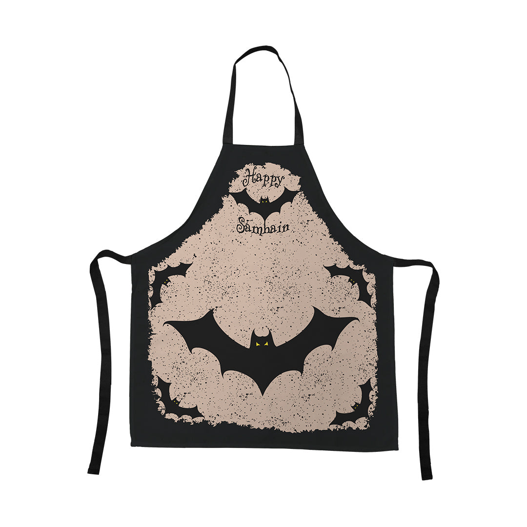 Apron Happy Samhain Bats