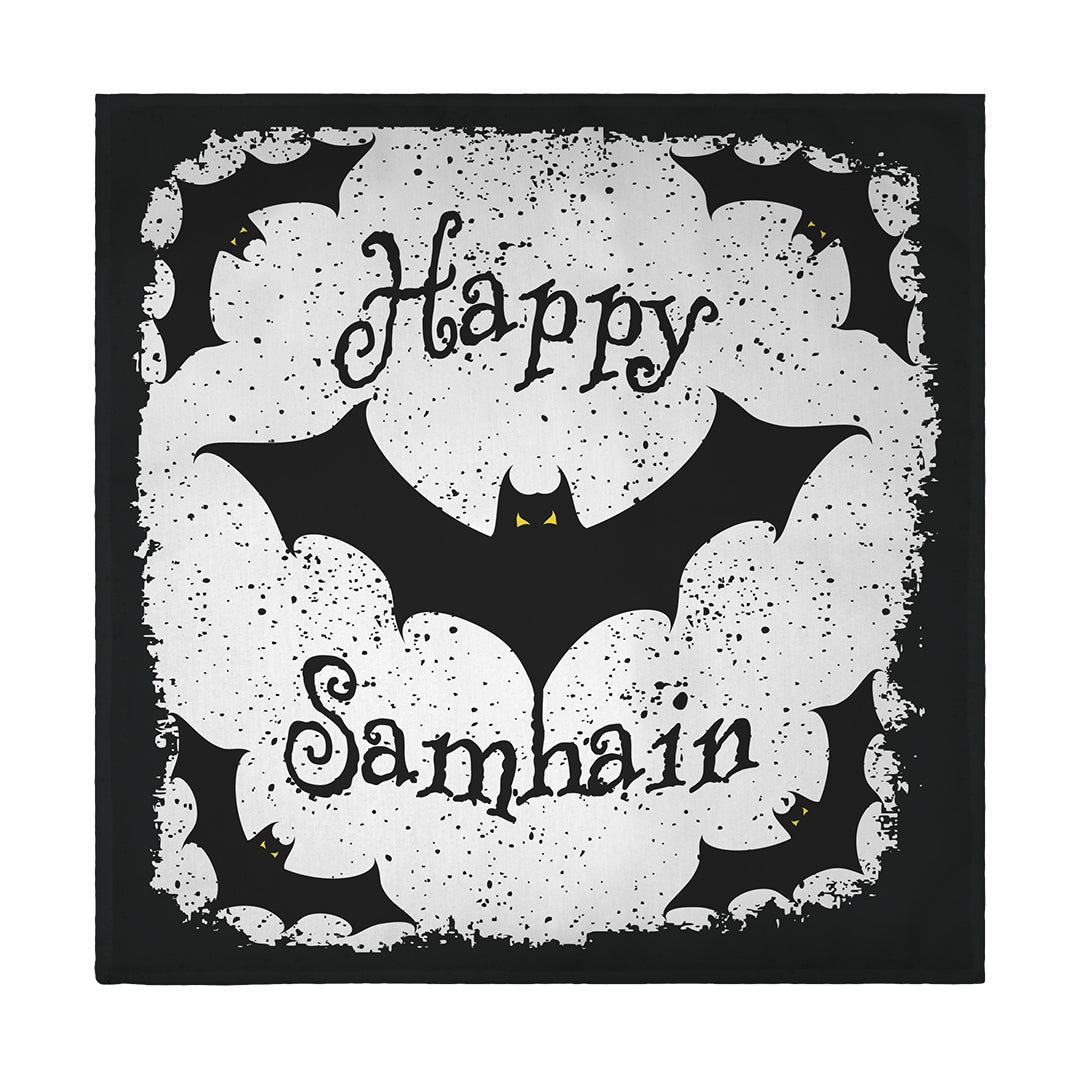 Napkin Happy Samhain Bats