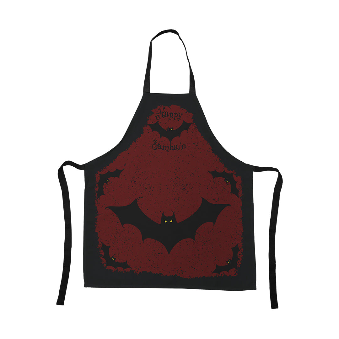 Apron Happy Samhain Bats