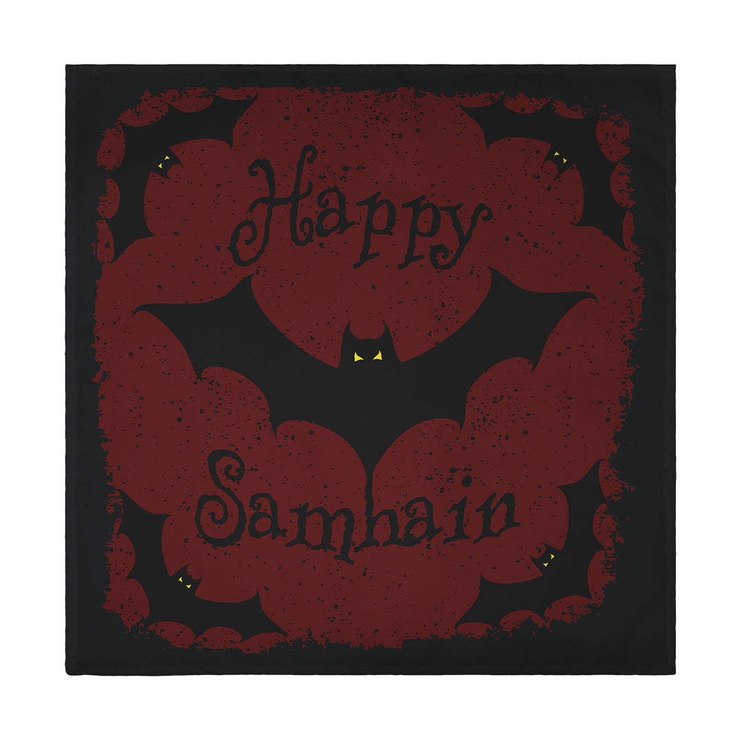 Napkin Happy Samhain Bats