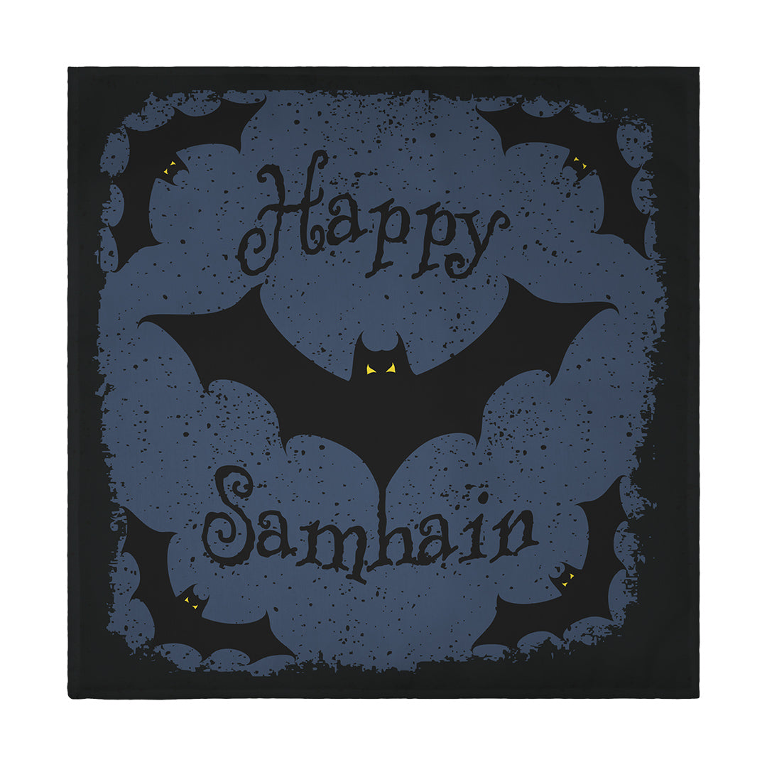 Napkin Happy Samhain Bats