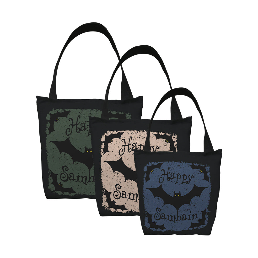 Tote Bags Happy Samhain Bats