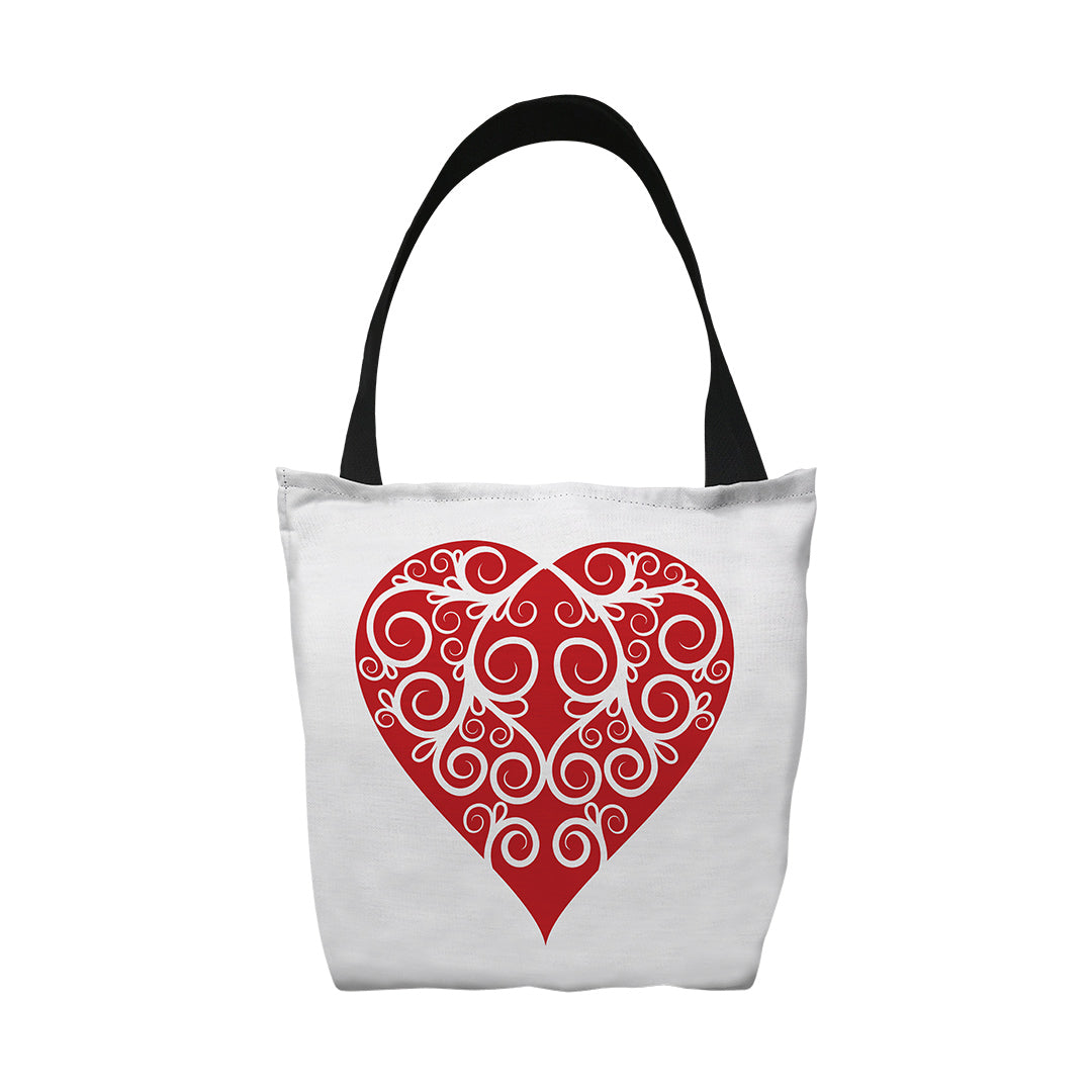 Tote Bags Intricate Heart