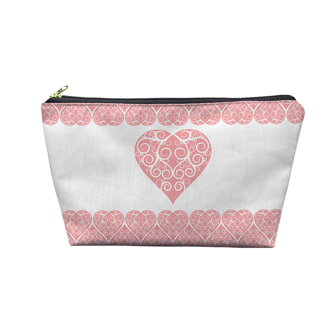 Pouches Intricate Heart Ribbon