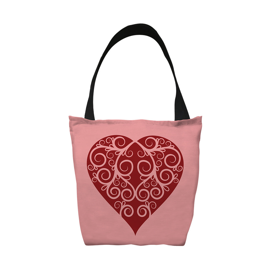 Tote Bags Intricate Heart