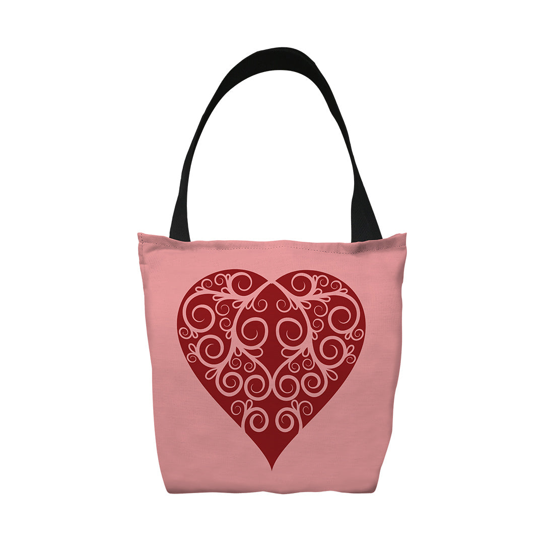 Tote Bags Intricate Heart