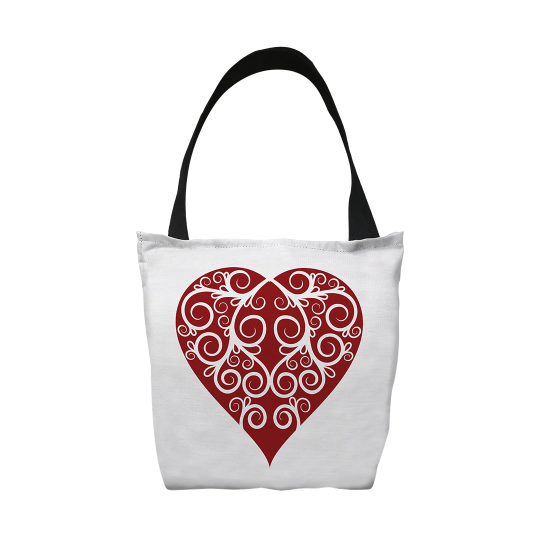 Tote Bags Intricate Heart