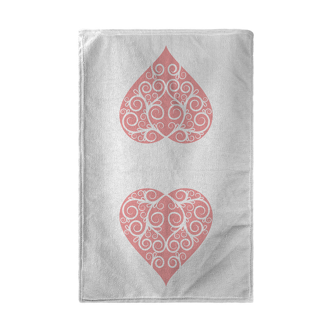 Towels Intricate Heart
