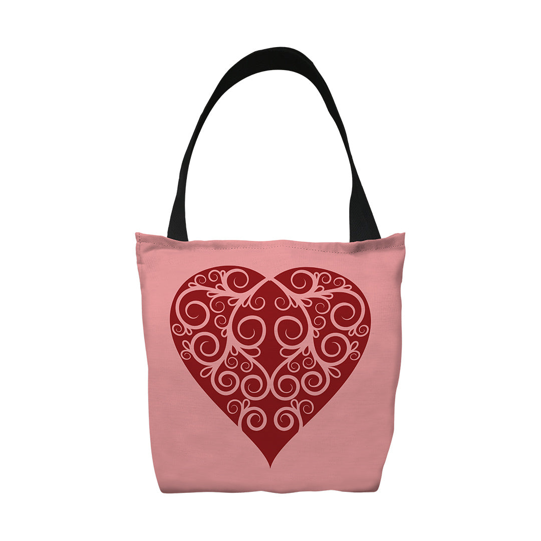 Tote Bags Intricate Heart
