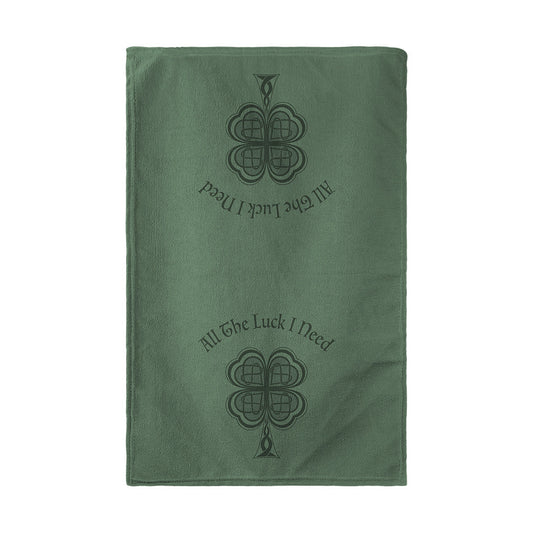 Towels Lucky Four Leaf Clover