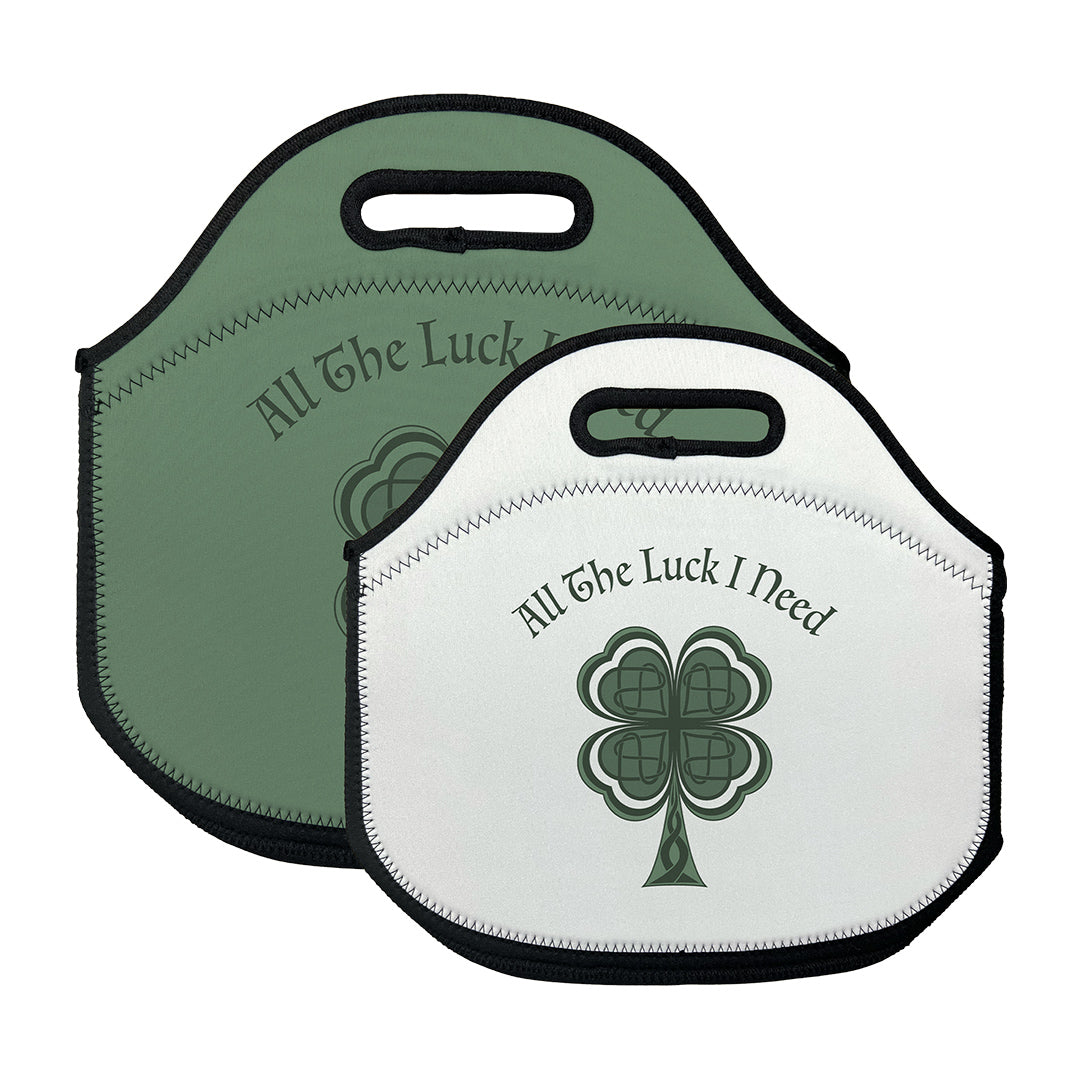 Lunch Bag Lucky Four Leaf Clover