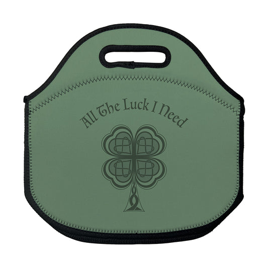 Lunch Bag Lucky Four Leaf Clover