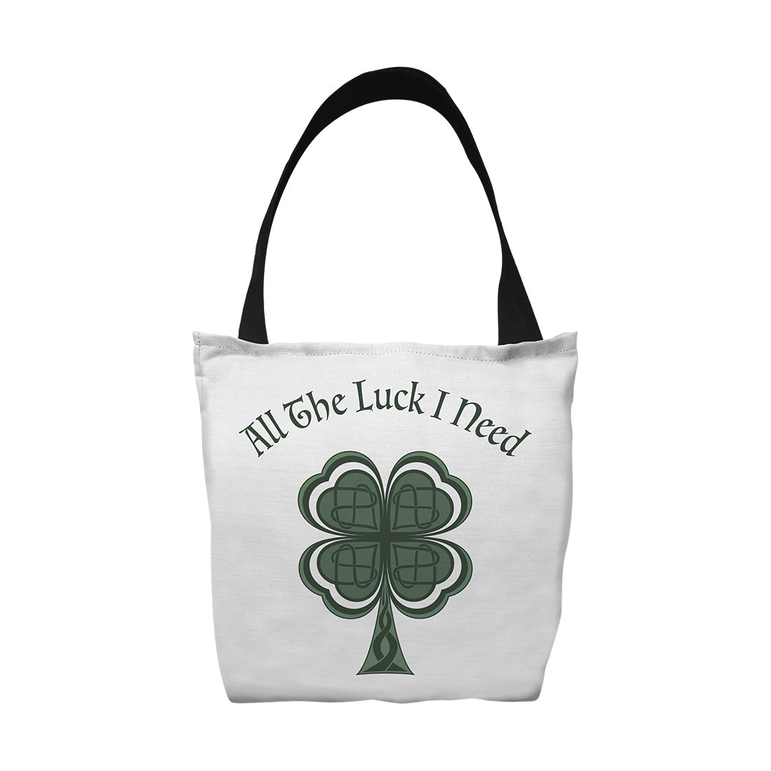 Tote Bags Lucky Four Leaf Clover