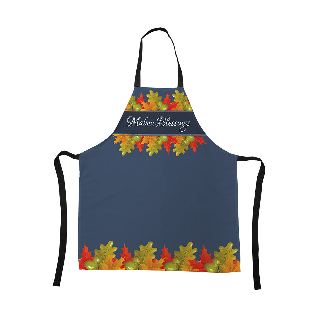 Apron Mabon Blessings Leaves