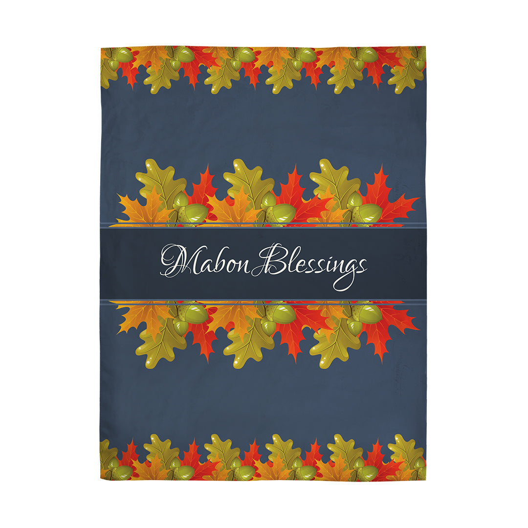 Blankets Mabon Blessings Leaves